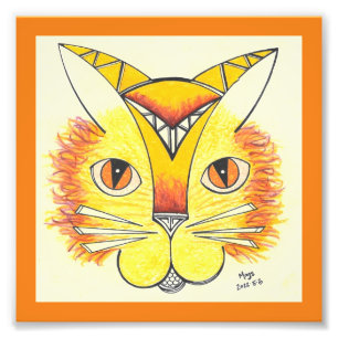 Katze Fotodruck