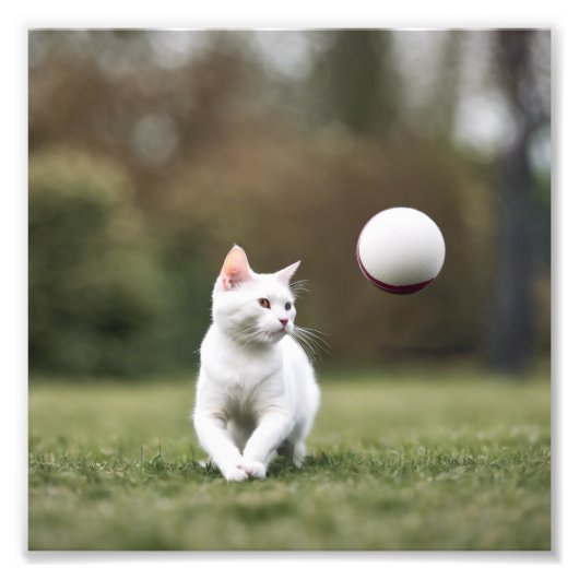 Katze Fotodruck (Vorne)