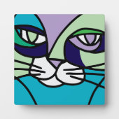 Katze Fotoplatte (Vorderseite)