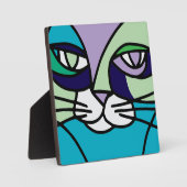 Katze Fotoplatte (Vorderseite)