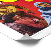 Katze - Frauen des Mondplakats Poster (Ecke)