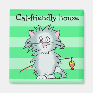 Katze-freundlicher Hausmagnet Magnet