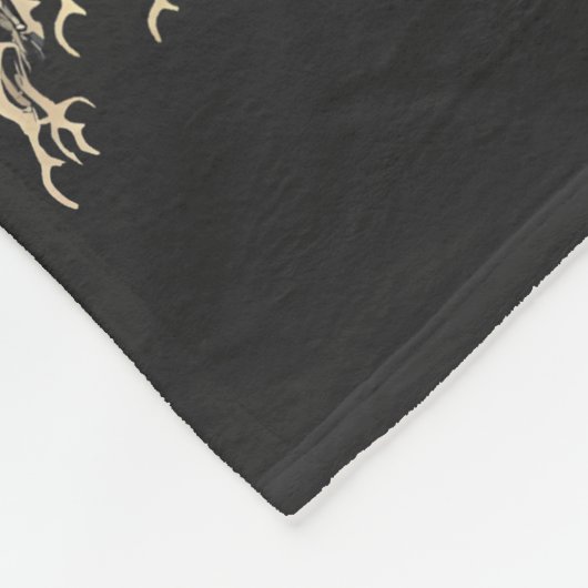 Katze frisst Ramen, Wave of Kanawaga Fleecedecke (Ecke)