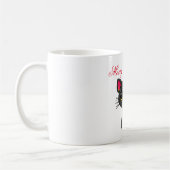 Katze Frohe Weihnachten Kaffeetasse (Links)