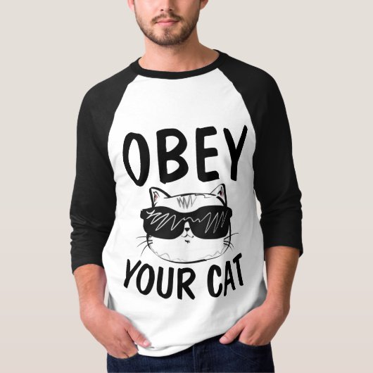 KATZE, Funny Cat T - Shirt (Vorderseite)