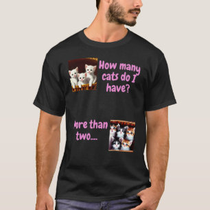 Katze für Frauen Mädchen und Katzenmütter T-Shirt