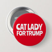 KATZE FÜR TRUMP-SCHALTFLÄCHE BUTTON (Vorne & Hinten)