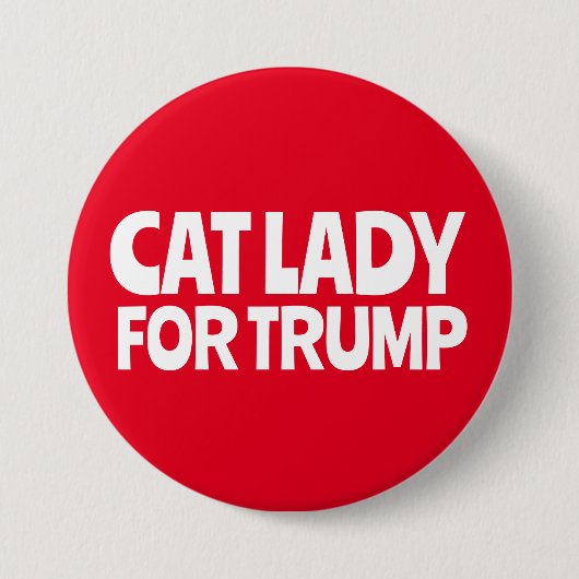 KATZE FÜR TRUMP-SCHALTFLÄCHE BUTTON (Vorderseite)