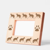 Katze Geätzte Rahmen (Links)