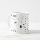 Katze Geboren Kaffeetasse (Vorderseite Links)