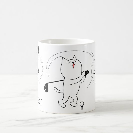 Katze Geboren Kaffeetasse (Mittel)