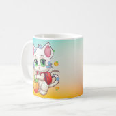 Katze geht zur Schule-85241 Kaffeetasse (Vorderseite Links)