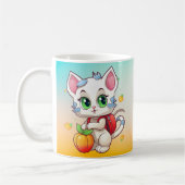 Katze geht zur Schule-85241 Kaffeetasse (Links)