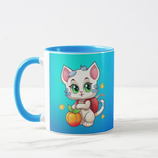 Katze geht zur Schule-85241 Tasse (Links)