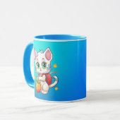 Katze geht zur Schule-85241 Tasse (Vorderseite Links)