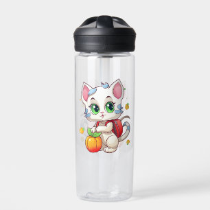 Katze geht zur Schule - Katzen Schule-85241 Trinkflasche