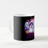 Katze Geist Boo Kaffeetasse (Vorderseite Links)