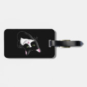 Katze Gepäckanhänger (Rückseite horizontal)