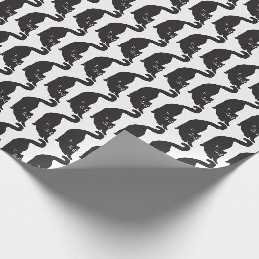 Katze Geschenkpapier (Ecke)
