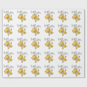 Katze Geschenkpapier (Flach)