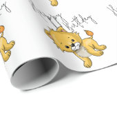 Katze Geschenkpapier (Rolleneckpunkt)