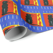 Katze, Geschenkpapier (Rolleneckpunkt)