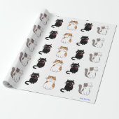 Katze Geschenkpapier (Ungerollt)