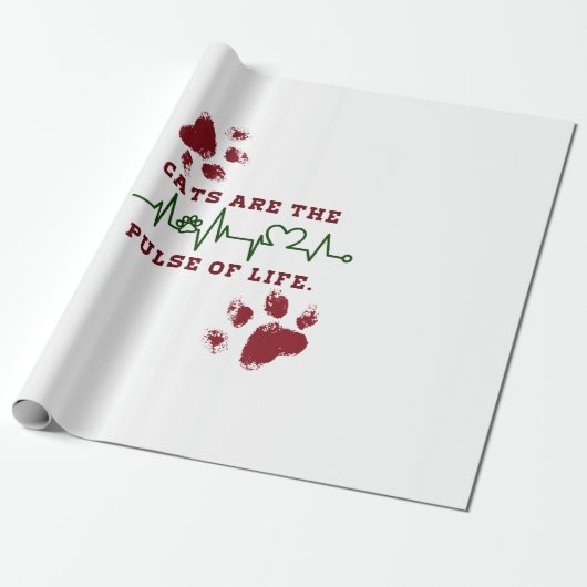 Katze Geschenkpapier (Ungerollt)