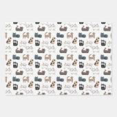 Katze Geschenkpapier Set (Vorderseite 2)