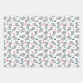 Katze Geschenkpapier Set (Vorderseite)