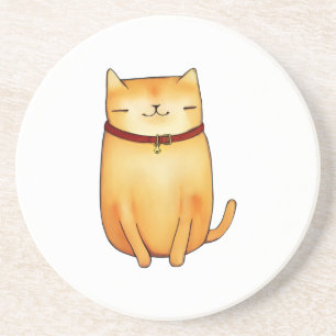 Katze Getränkeuntersetzer