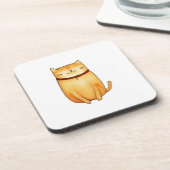 Katze Getränkeuntersetzer (Linke Seite)