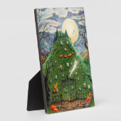 KATZE-GHOSTEN IN NEUN LEBENS FRIEDHOF, SPOOKY FOLK FOTOPLATTE (Seite)