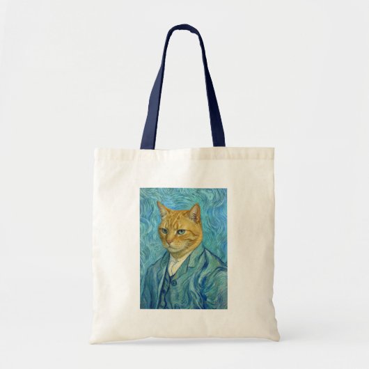 Katze Gogh Tragetasche (Vorne)