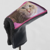 Katze Golf Headcover (3/4 Vorderseite)