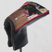 Katze Golf Headcover (3/4 Vorderseite)