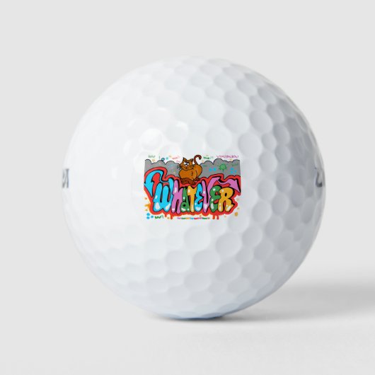 Katze Golfball (Vorderseite)