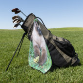 Katze Golfhandtuch (Gras)