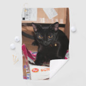 Katze Golfhandtuch (Insitu)