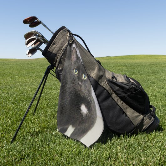 Katze Golfhandtuch (Gras)