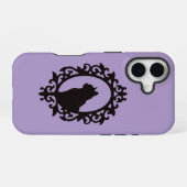 Katze Gothic iPhone 16 Hülle (Rückseite (Horizontal))