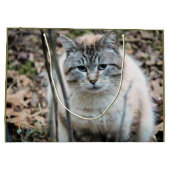Katze Große Geschenktüte (Rückseite)