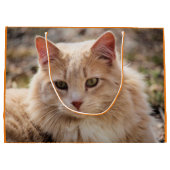 Katze Große Geschenktüte (Rückseite)