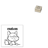 Katze Gummistempel (Stempel)