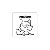 Katze Gummistempel (Prägung)