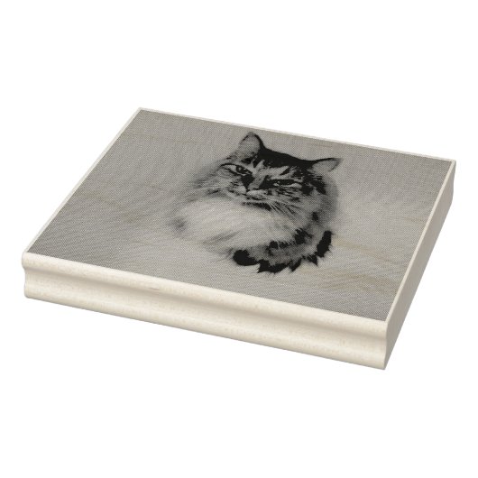 Katze Gummistempel (Stempel)