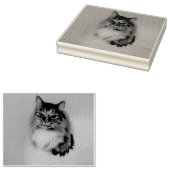 Katze Gummistempel (Stempel)