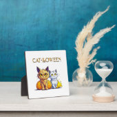Katze Halloween Fotoplatte (InSitu)