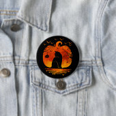 KATZE HALLOWEEN KOSTEN PUMPKIN KATZKATZEN FALLSEEN BUTTON (Beispiel)