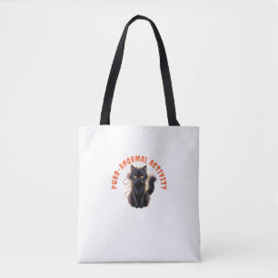 Katze Halloween Puranormale Aktivität Spooky C Tasche